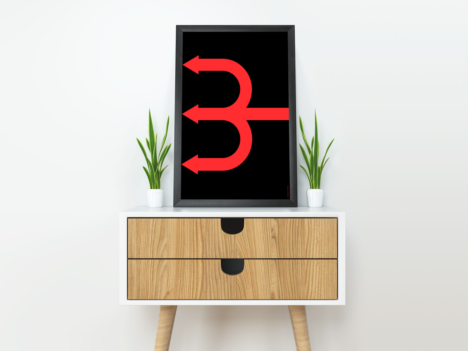 Belgium | The Red Devils by Art of Sport &mdash; art print preview