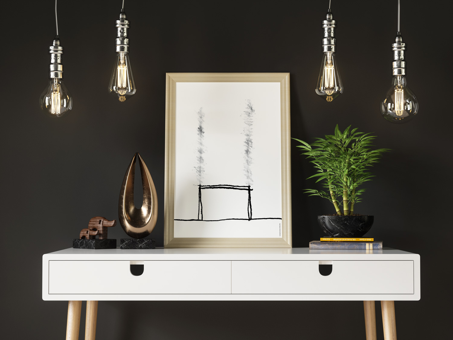 New Zealand | The All Whites / Ōmā by Garbett Design &mdash; art print preview