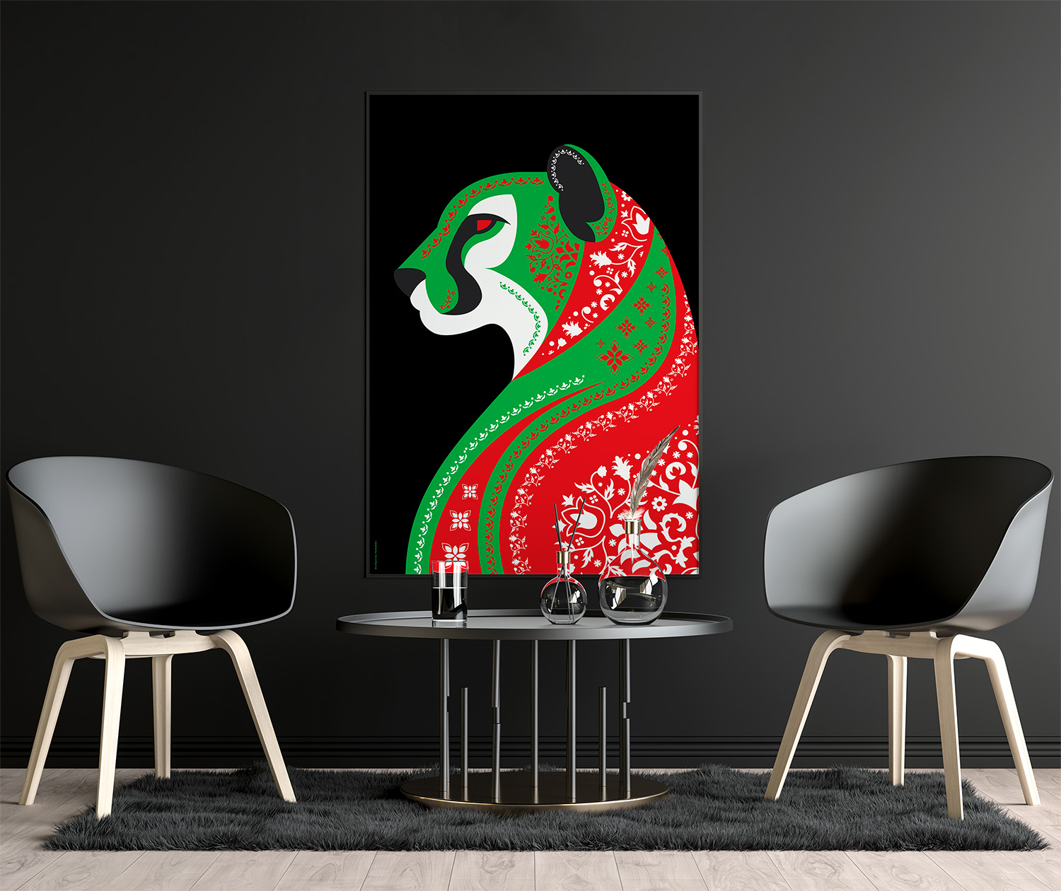 Iran | The Cheetahs by Art of Sport &mdash; art print preview