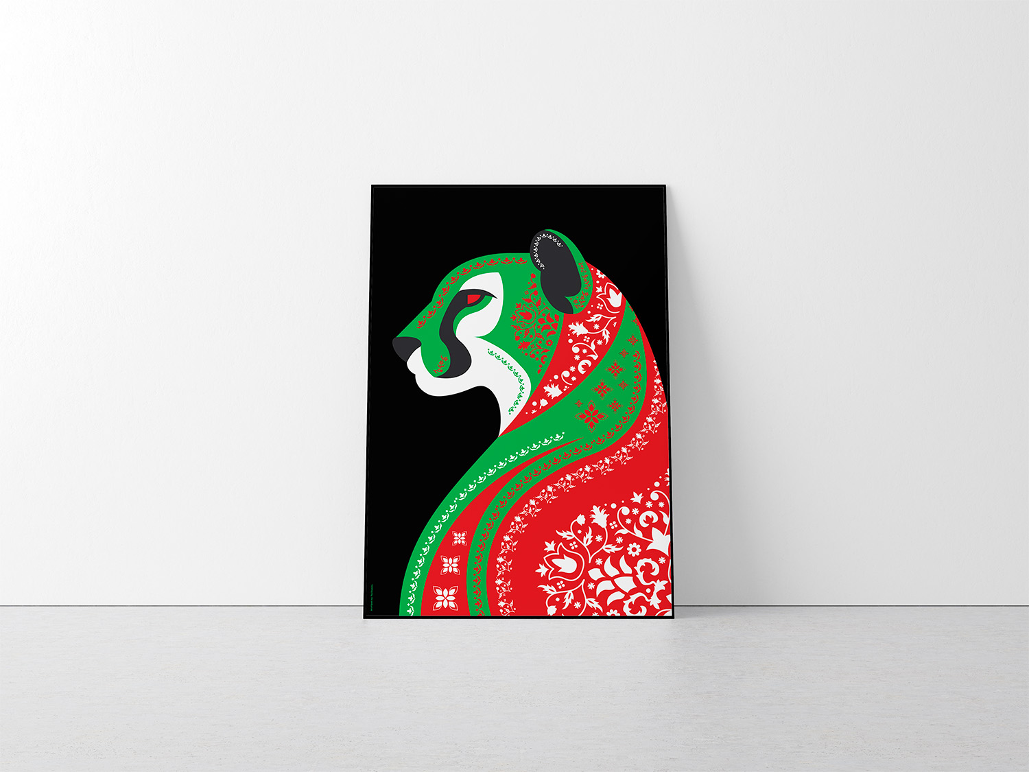 Iran | The Cheetahs by Art of Sport &mdash; art print preview