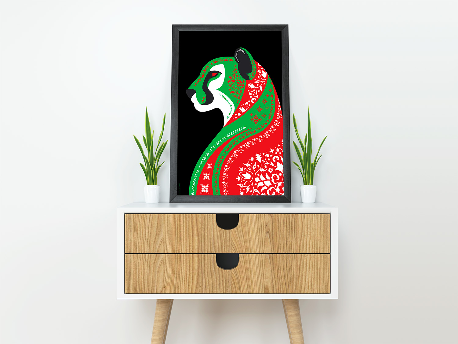 Iran | The Cheetahs by Art of Sport &mdash; art print preview