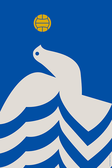 Uruguay (Winners 1930,1950) La Celeste by Art of Sport