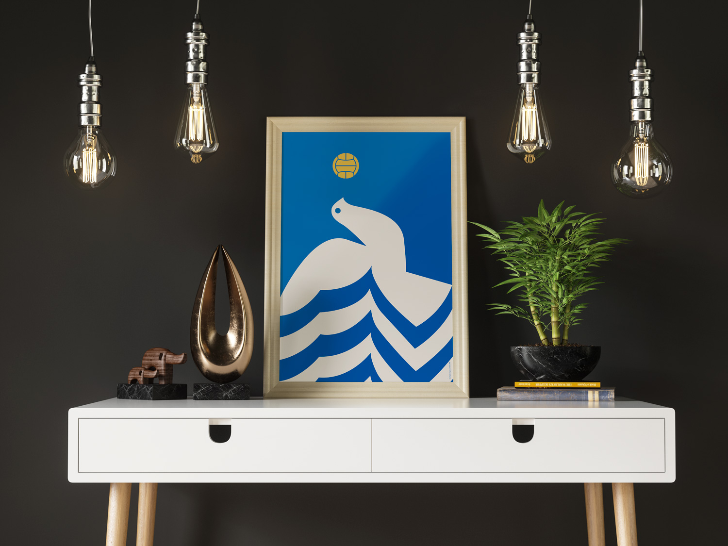 Uruguay (Winners 1930,1950) La Celeste by Art of Sport &mdash; art print preview