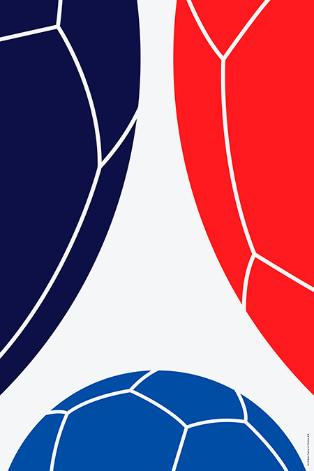 France Le Tricolore (Winners 1998, 2018) by Art of Sport