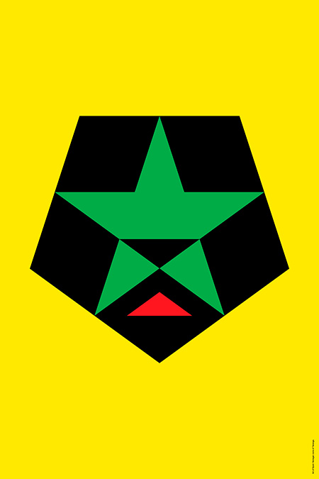 Senegal Lions of Teranga by Art of Sport