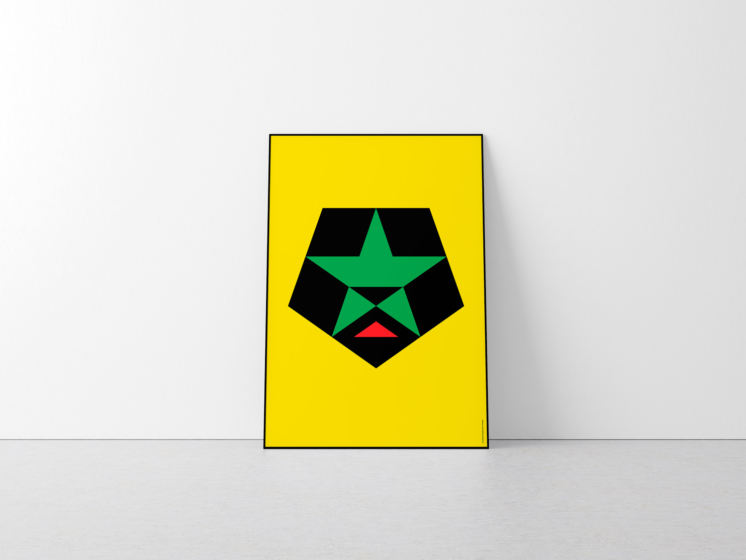 Senegal Lions of Teranga by Art of Sport &mdash; art print preview