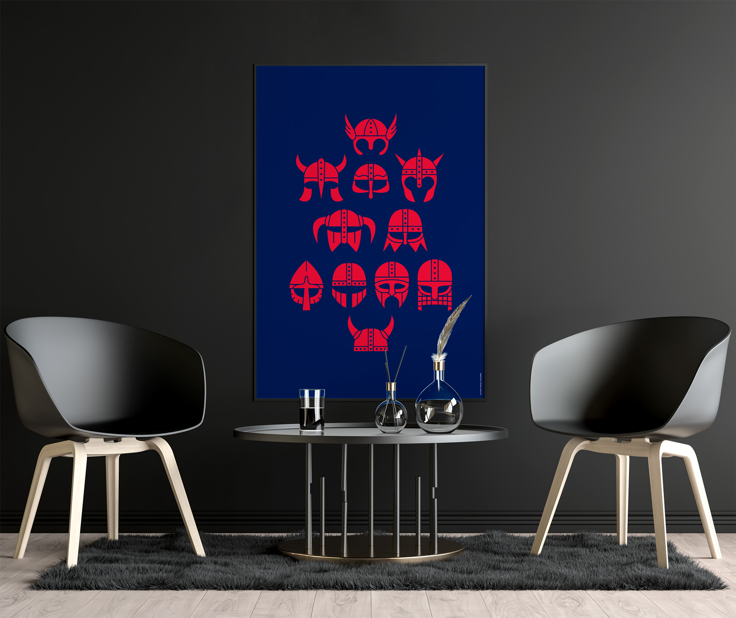 Norway A Viking Battle by Art of Sport &mdash; art print preview