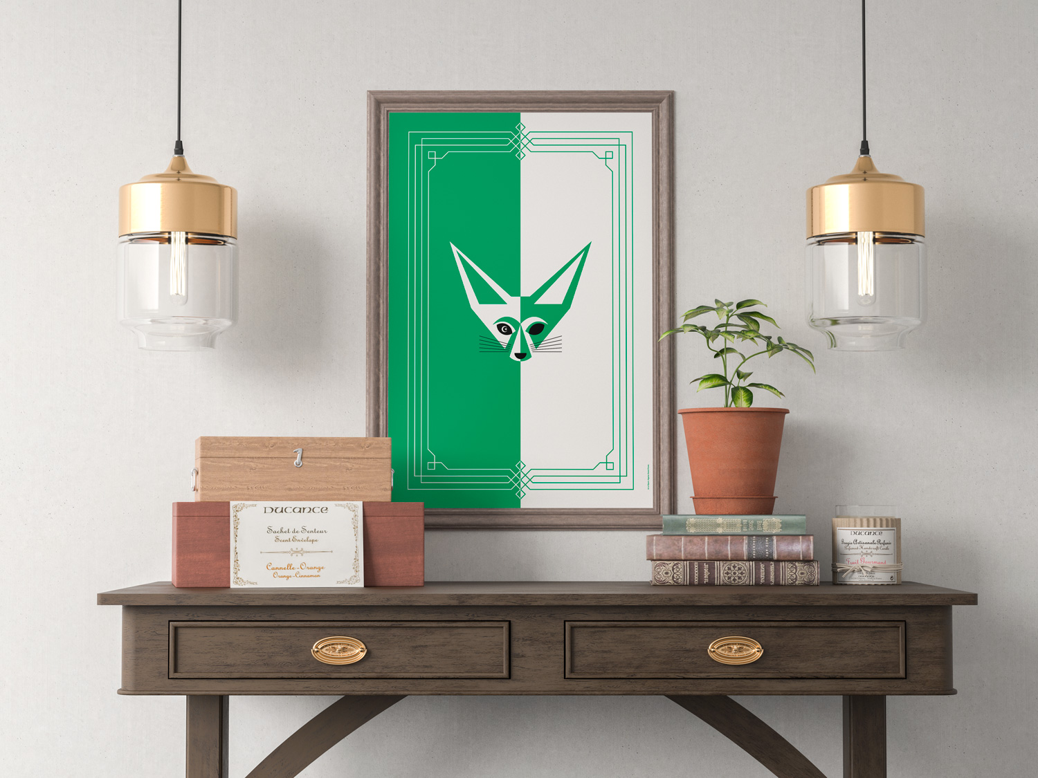 Algeria Desert Foxes by Art of Sport &mdash; art print preview