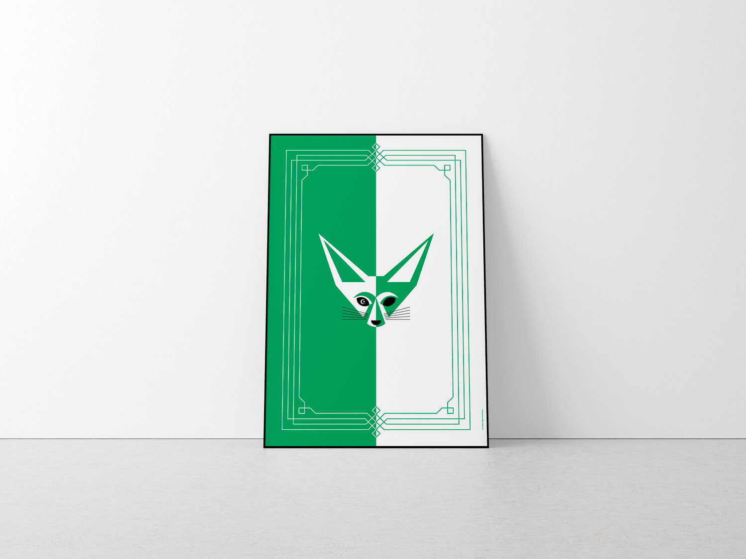 Algeria Desert Foxes by Art of Sport &mdash; art print preview
