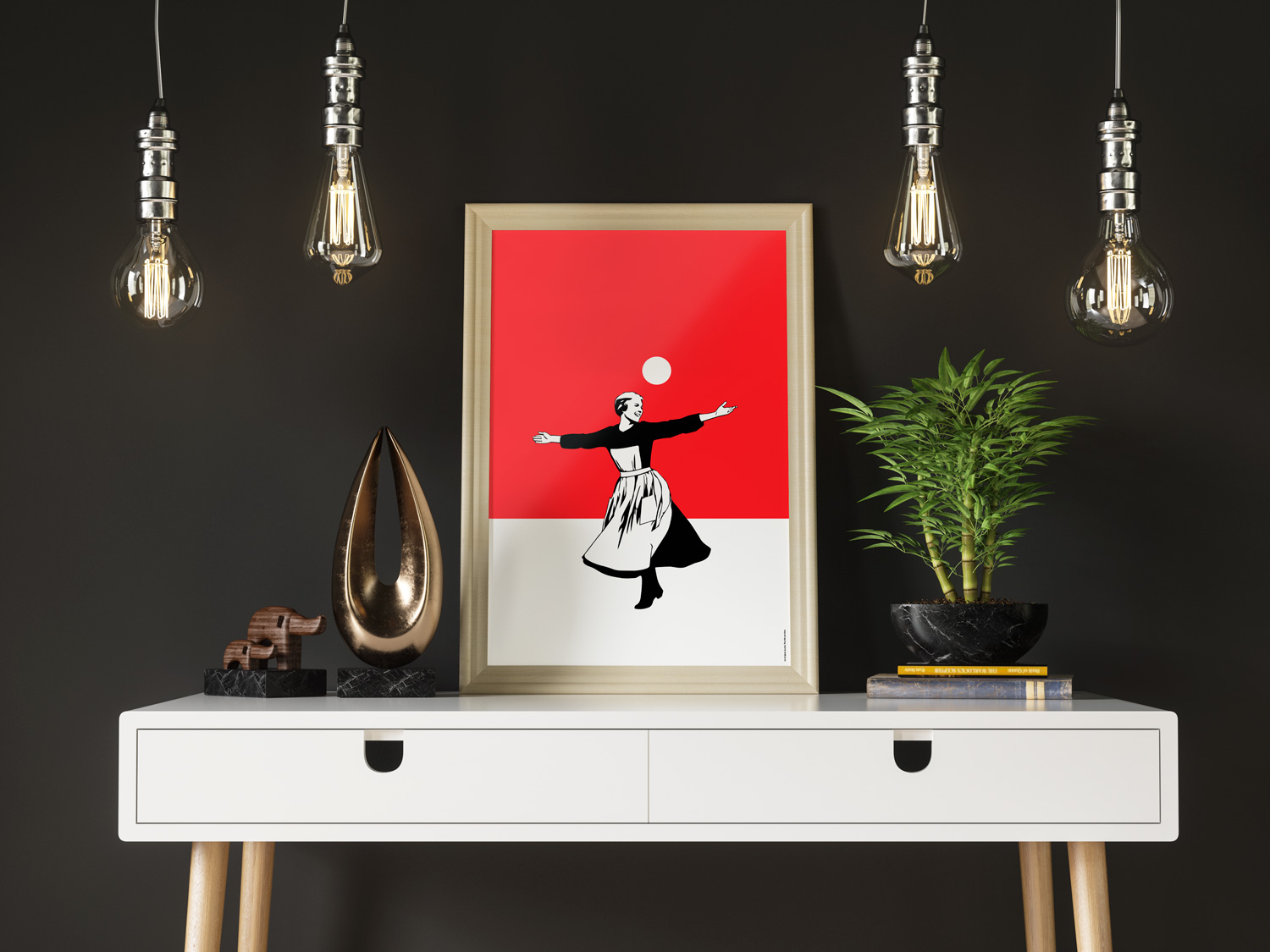 Austria The Hills are Alive by Art of Sport &mdash; art print preview