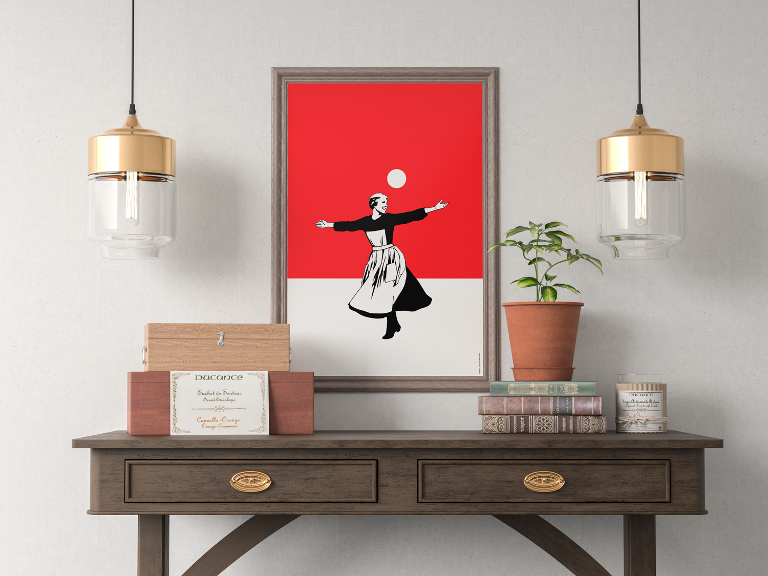 Austria The Hills are Alive by Art of Sport &mdash; art print preview