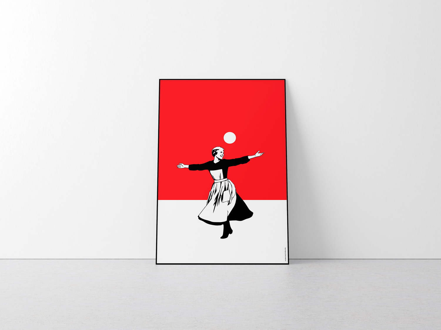 Austria The Hills are Alive by Art of Sport &mdash; art print preview