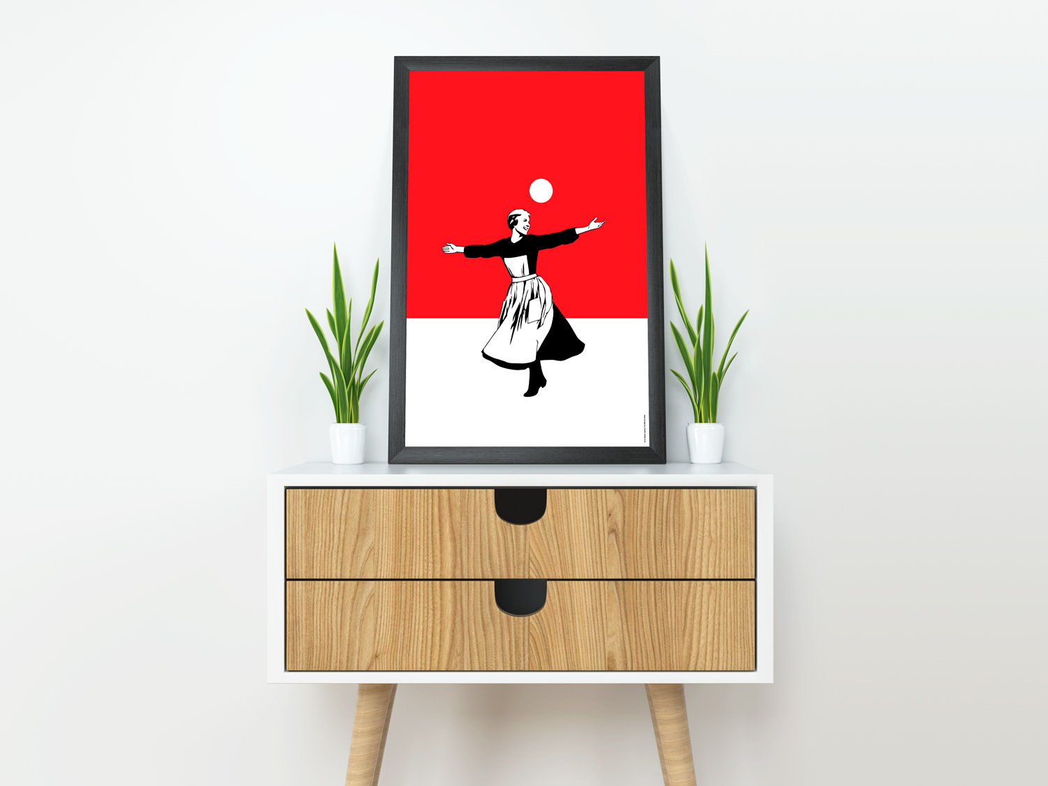 Austria The Hills are Alive by Art of Sport &mdash; art print preview