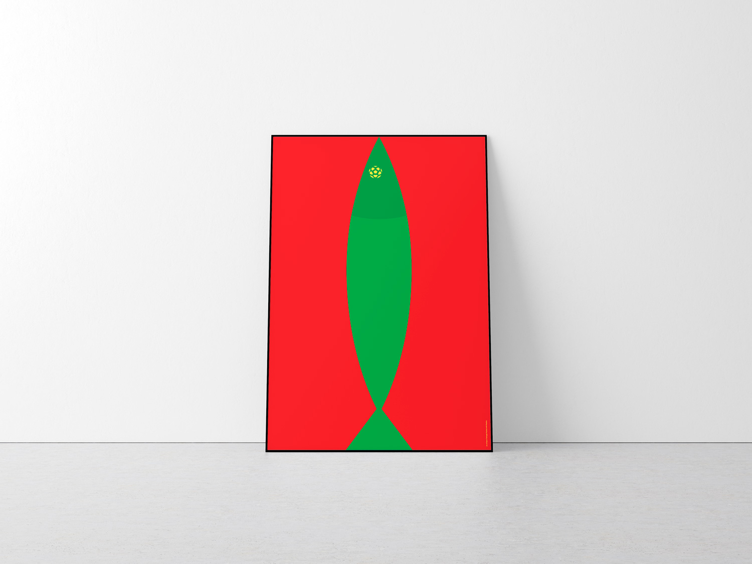 Portugal Packed with Passion by Art of Sport &mdash; art print preview
