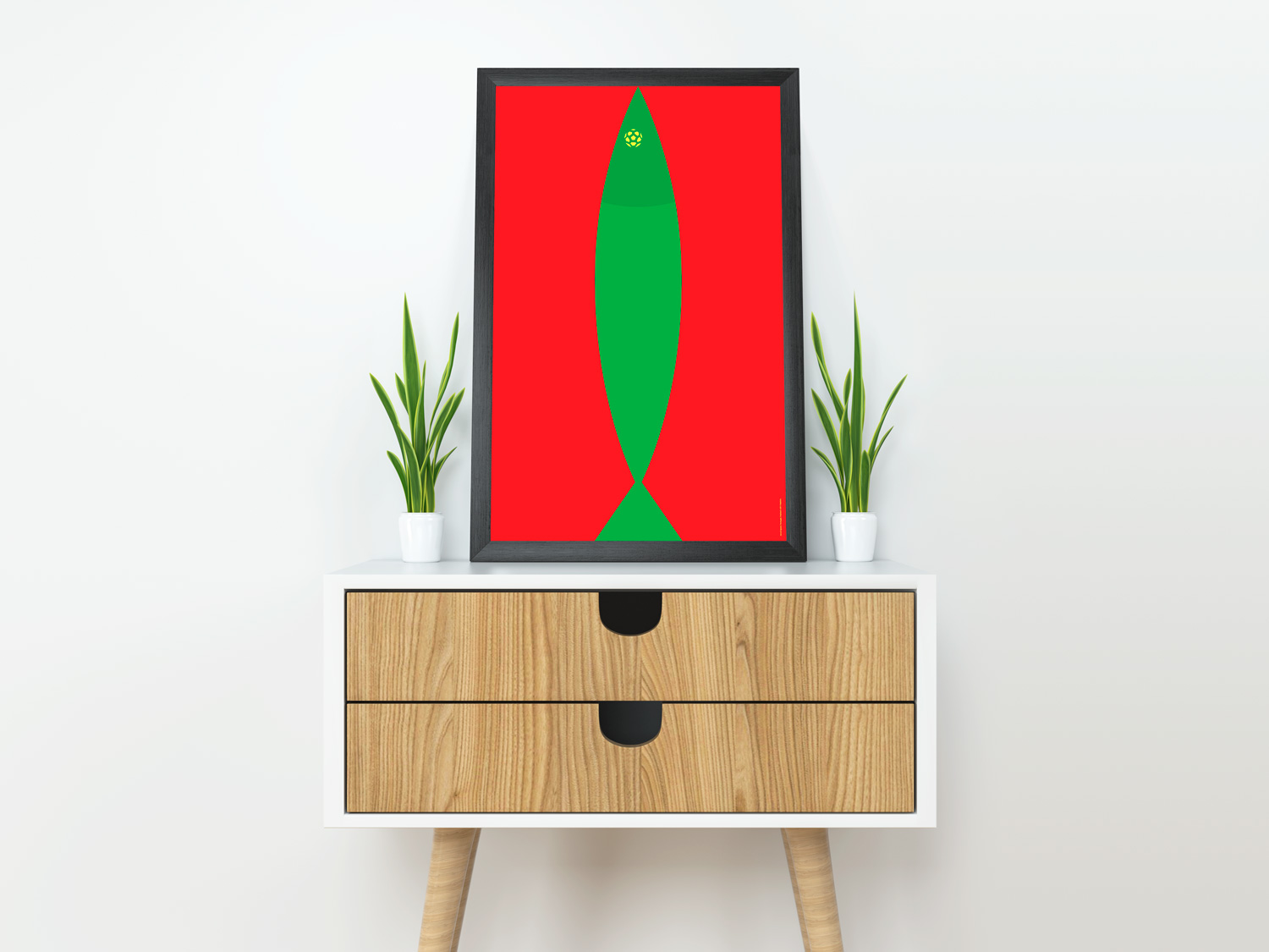 Portugal Packed with Passion by Art of Sport &mdash; art print preview