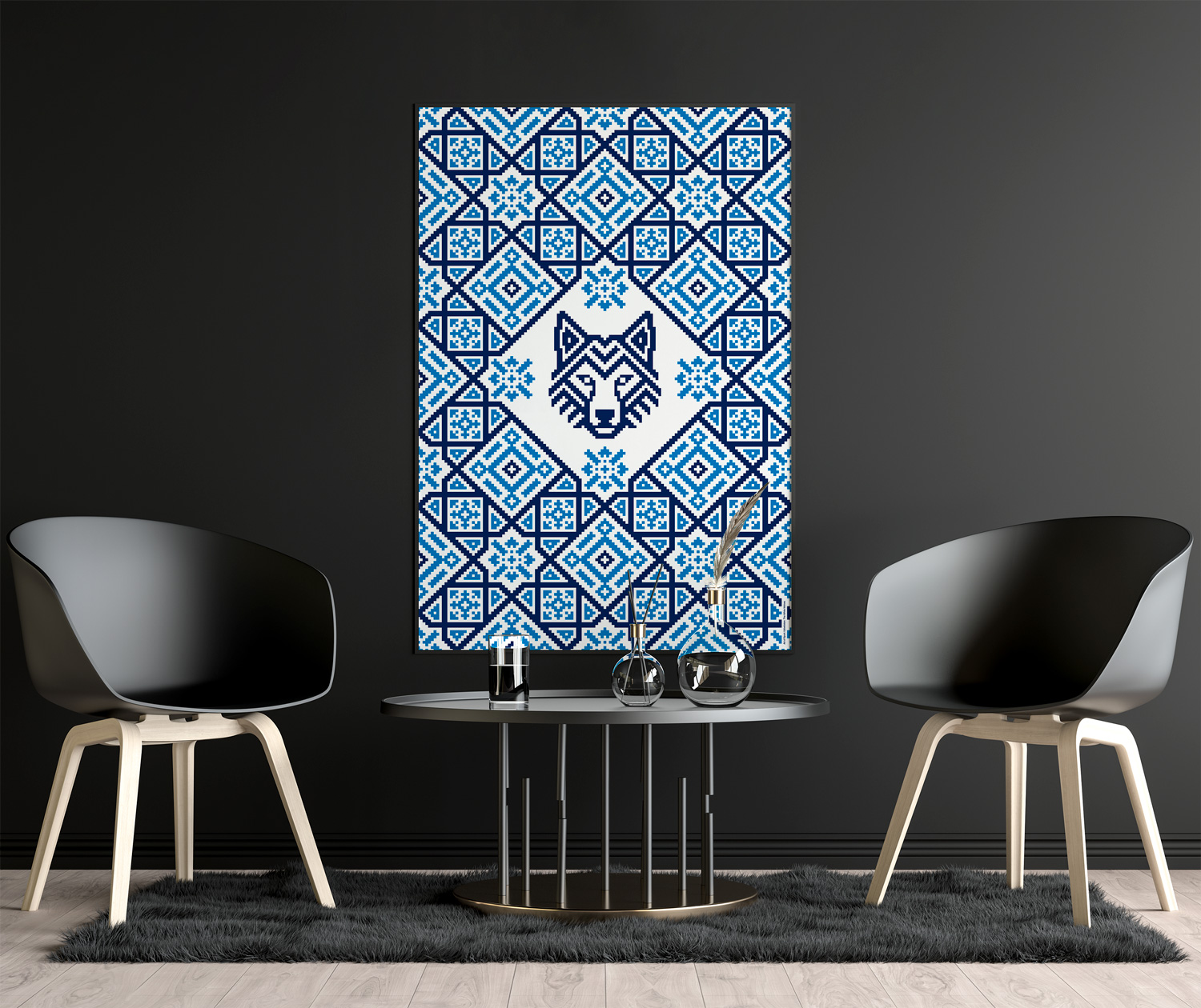 Uzbekistan The White Wolves by Art of Sport &mdash; art print preview