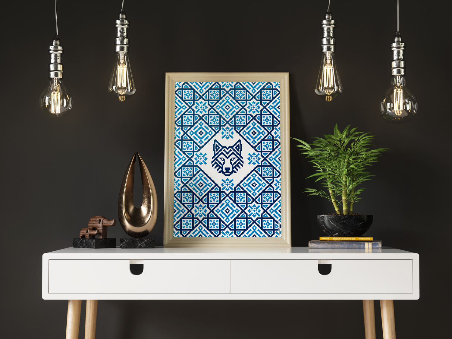 Uzbekistan The White Wolves by Art of Sport &mdash; art print preview