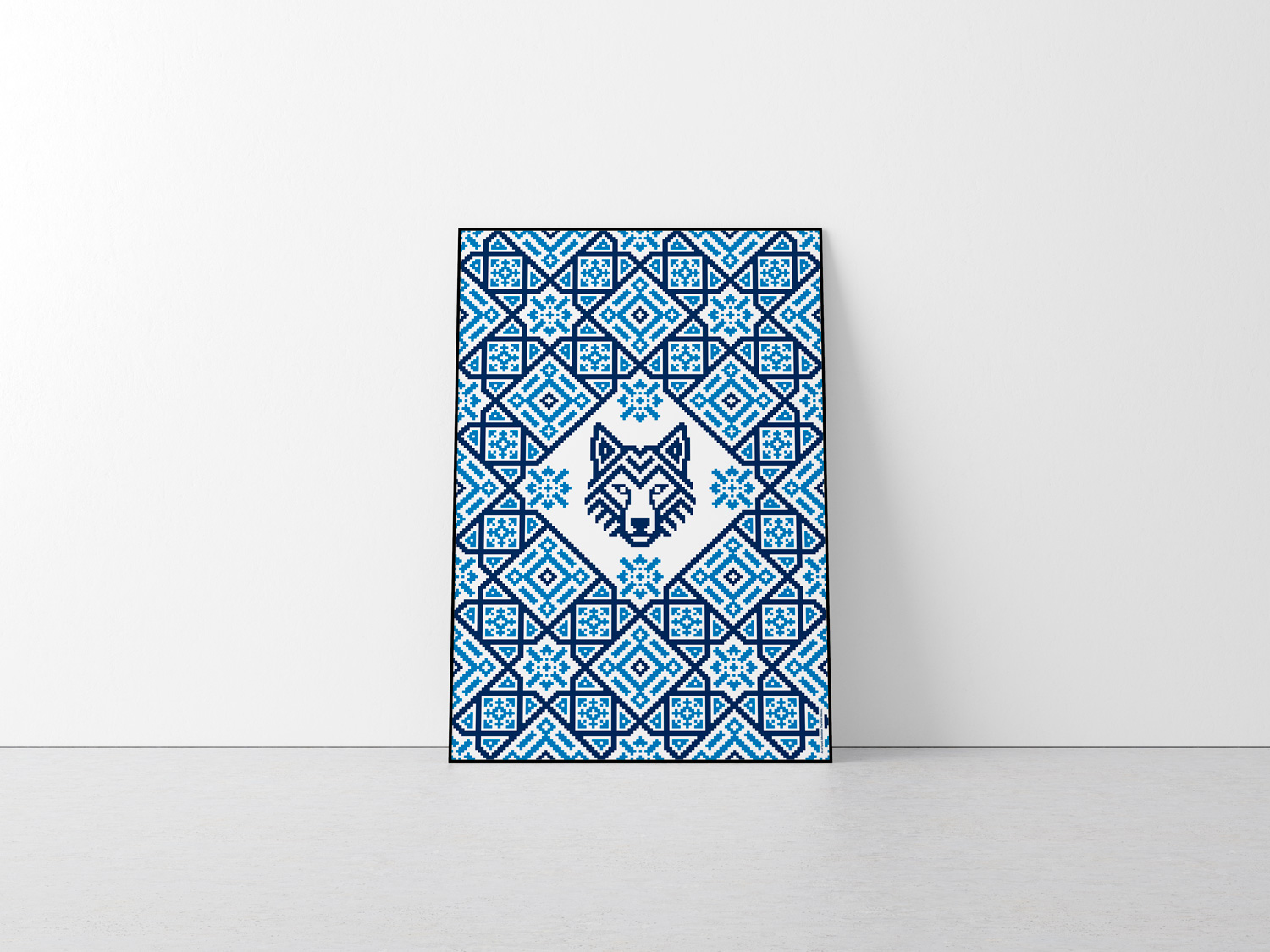 Uzbekistan The White Wolves by Art of Sport &mdash; art print preview