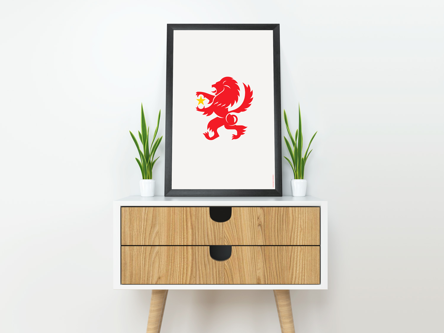 England It’s Coming Home (Winners 1966) by Art of Sport &mdash; art print preview