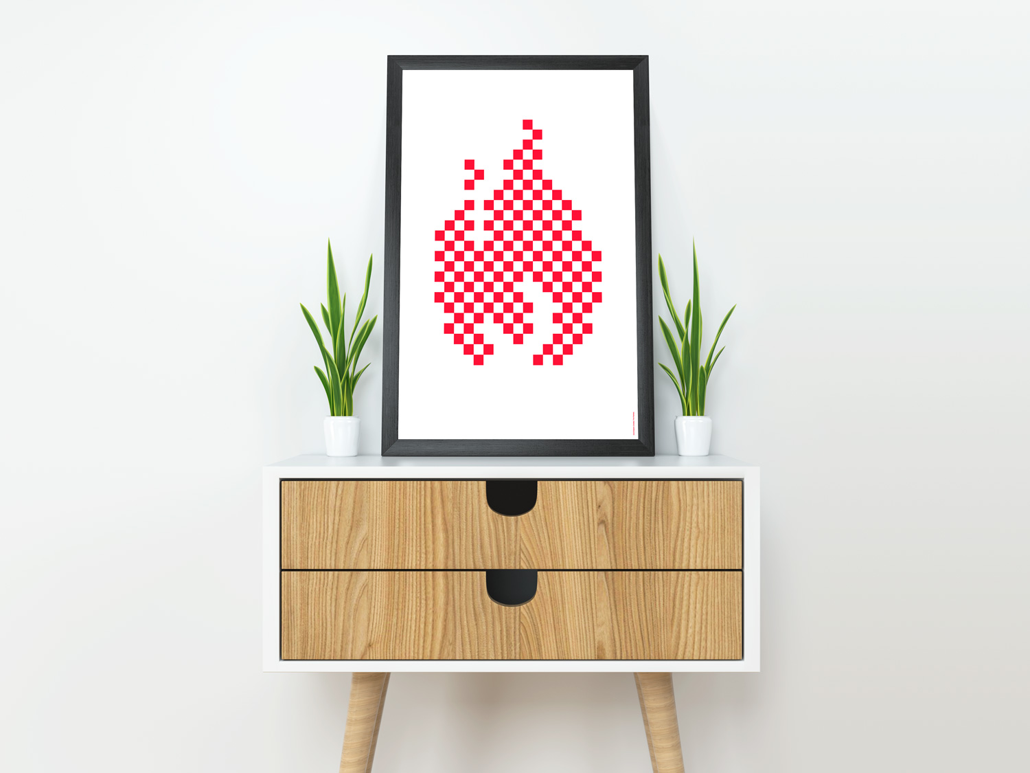 Croatia The Flames by Art of Sport &mdash; art print preview