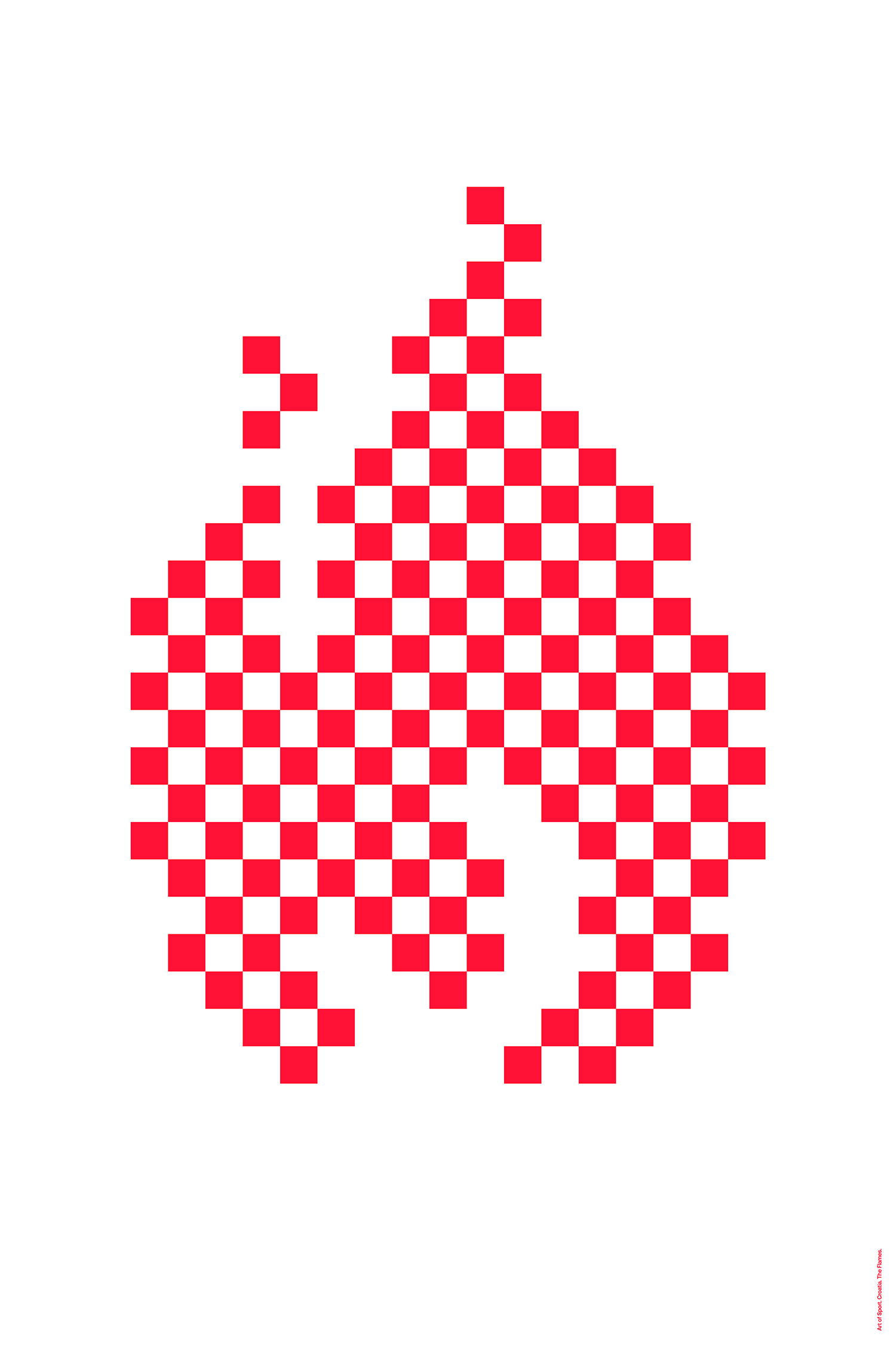 Croatia The Flames by Art of Sport &mdash; art print preview