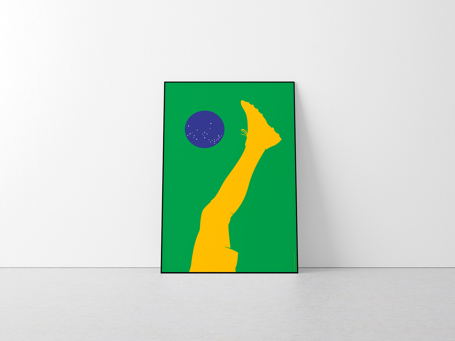 Brazil (Winners 1958, 1962, 1970, 1994, 2002) Pelé by Art of Sport &mdash; art print preview