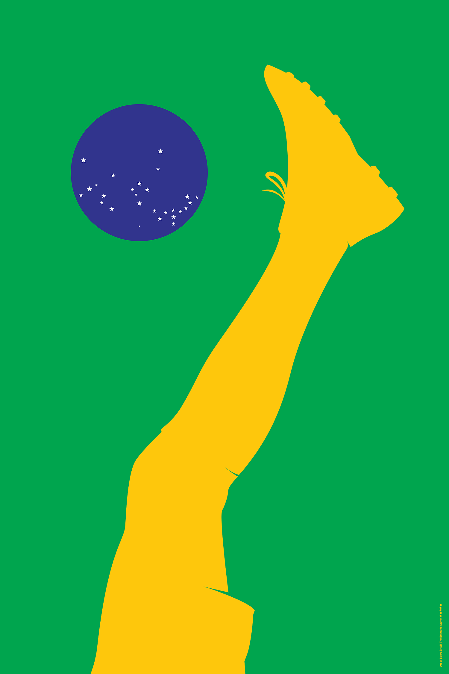 Brazil (Winners 1958, 1962, 1970, 1994, 2002) Pelé by Art of Sport &mdash; art print preview