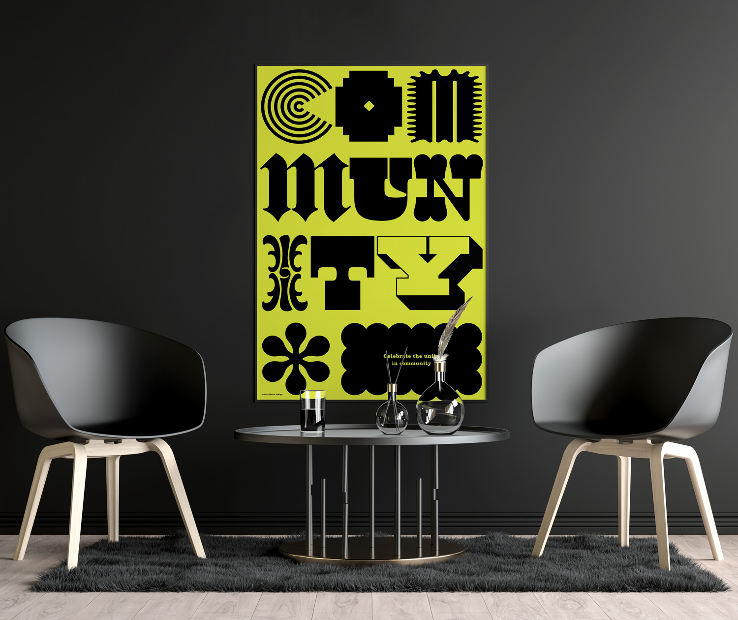 CommUnity by Jennifer Morla &mdash; art print preview