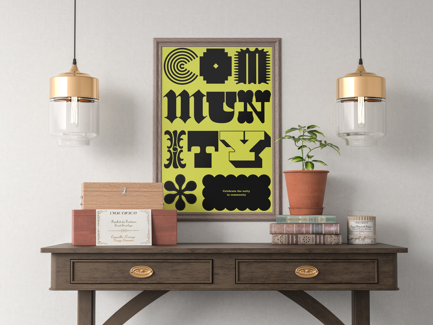 CommUnity by Jennifer Morla &mdash; art print preview