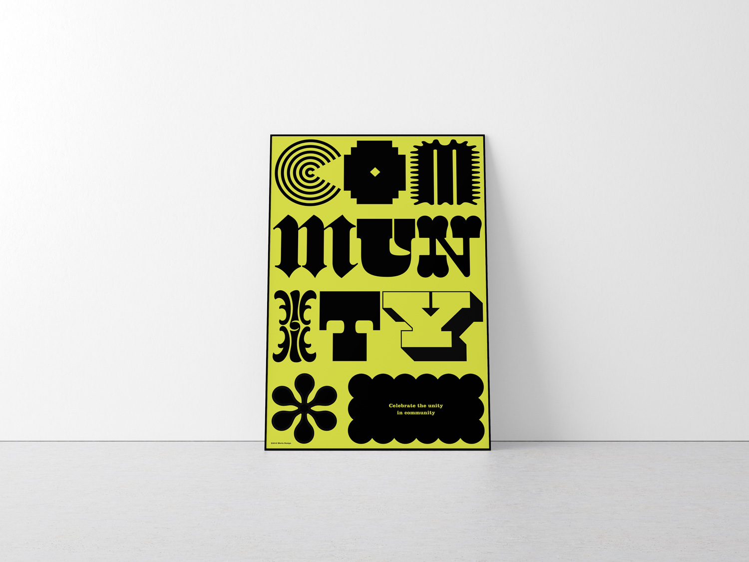 CommUnity by Jennifer Morla &mdash; art print preview