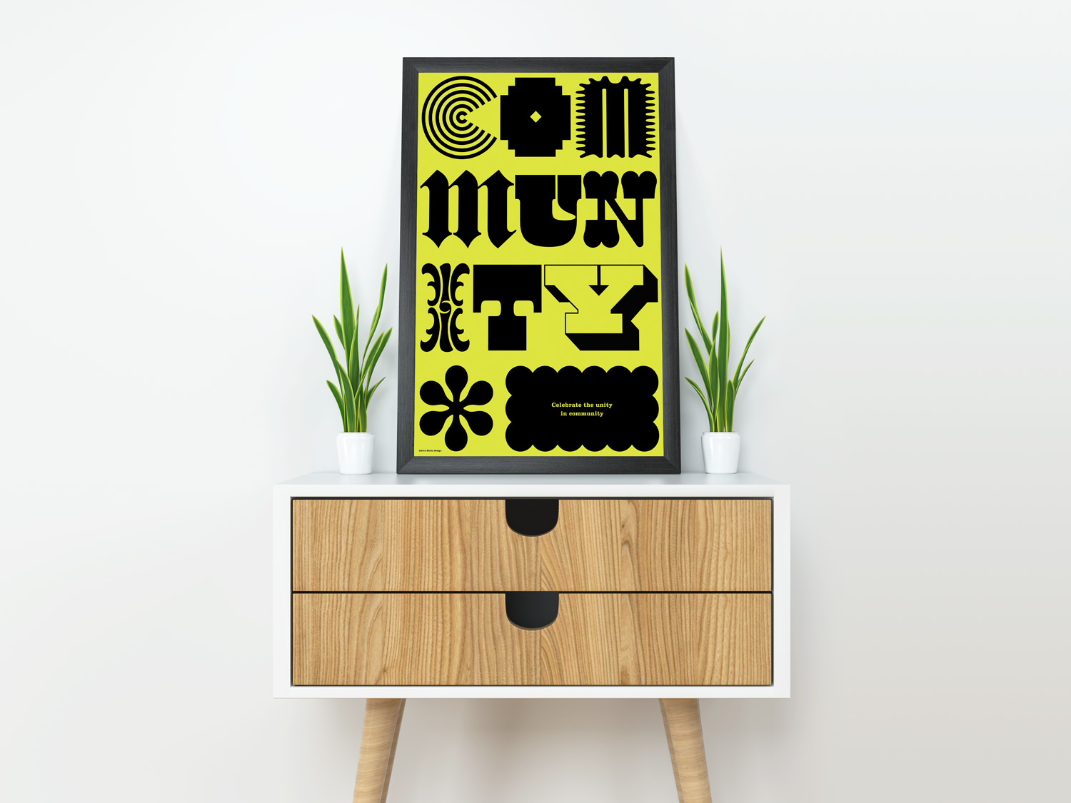 CommUnity by Jennifer Morla &mdash; art print preview