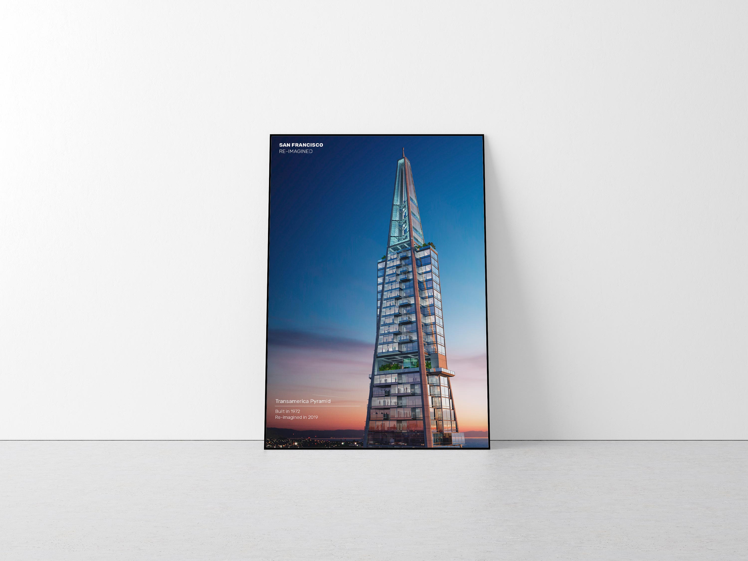 Transamerica by Transparent House &mdash; art print preview