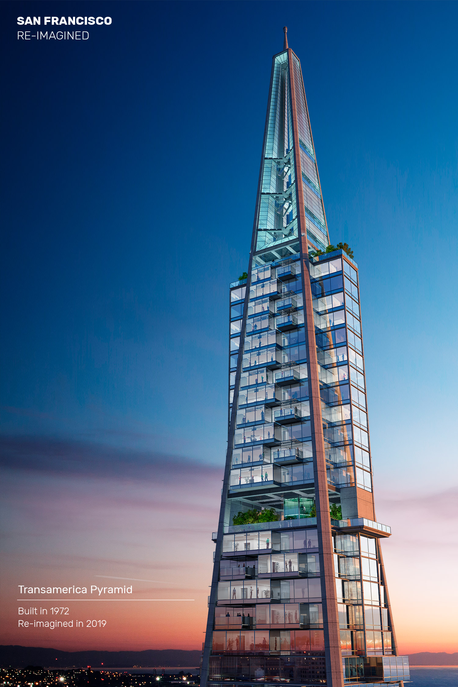 Transamerica by Transparent House &mdash; art print preview