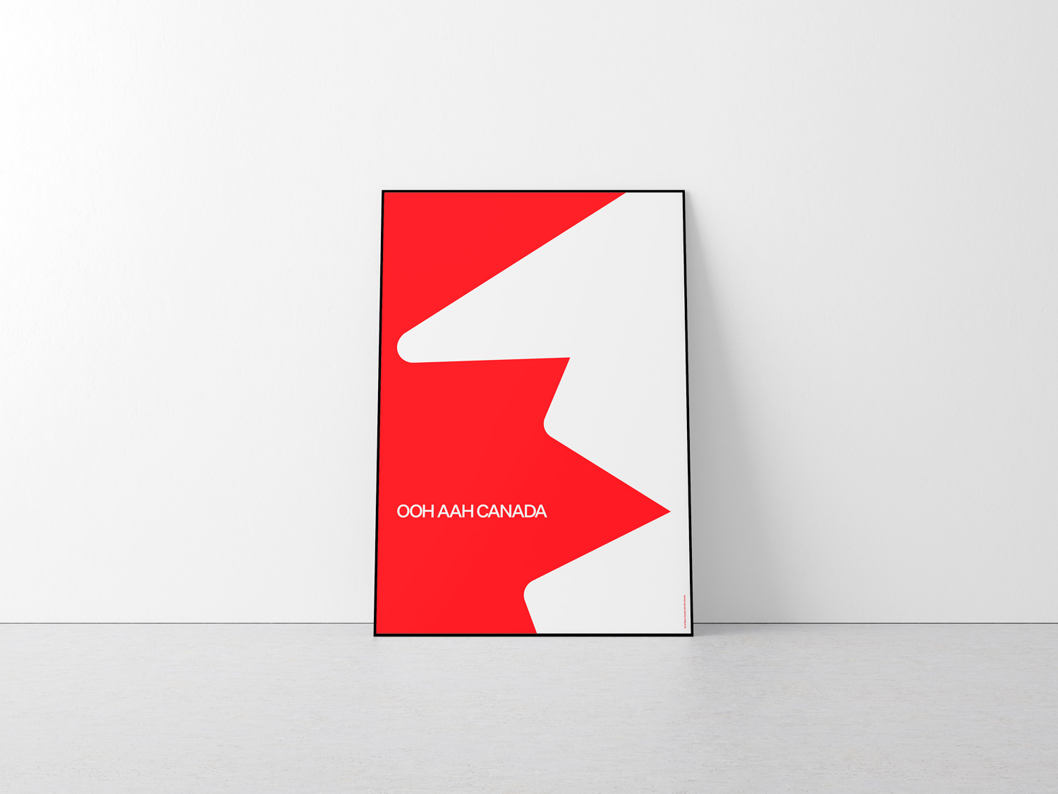 Canada | Ooh Aah Canada &mdash; art print preview
