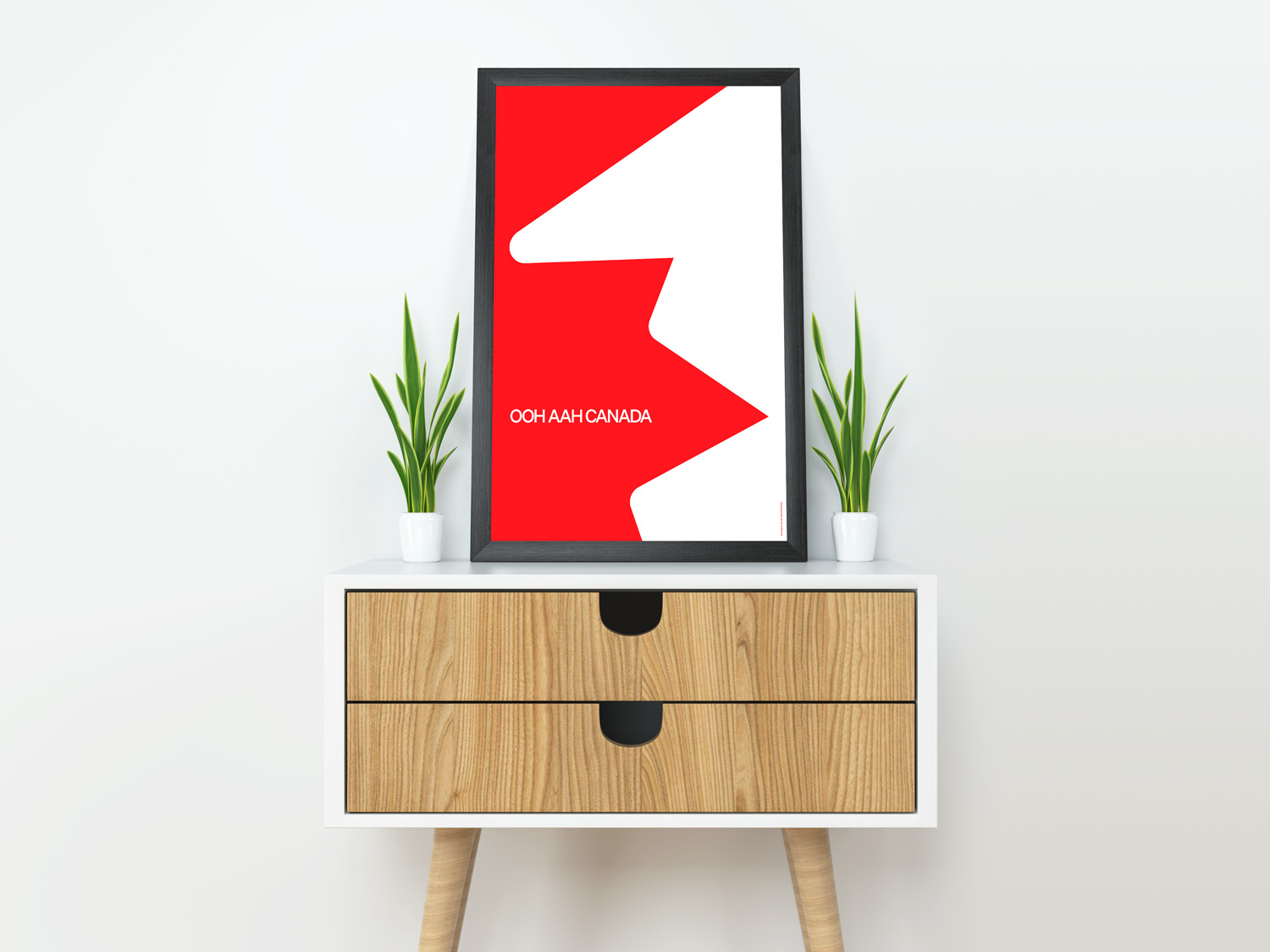 Canada | Ooh Aah Canada &mdash; art print preview