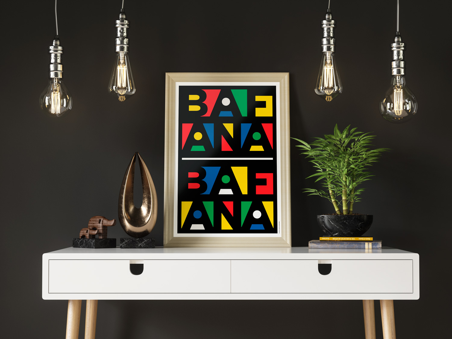 South Africa | Bafana Bafana &mdash; art print preview