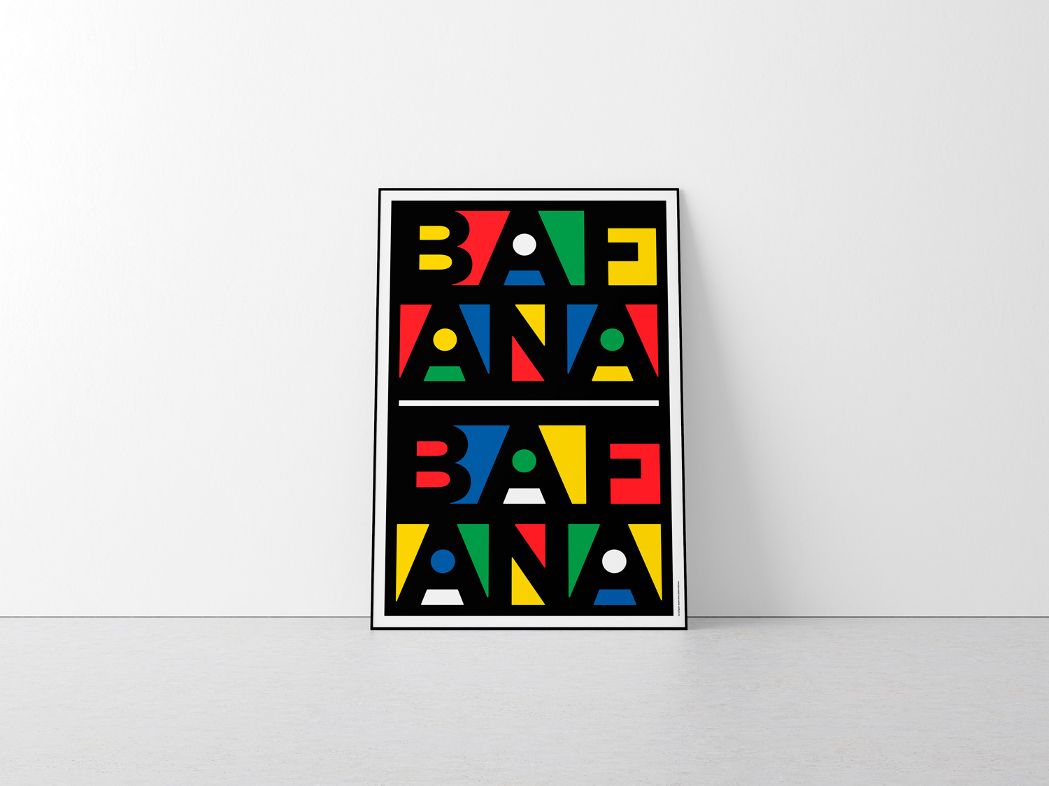 South Africa | Bafana Bafana &mdash; art print preview