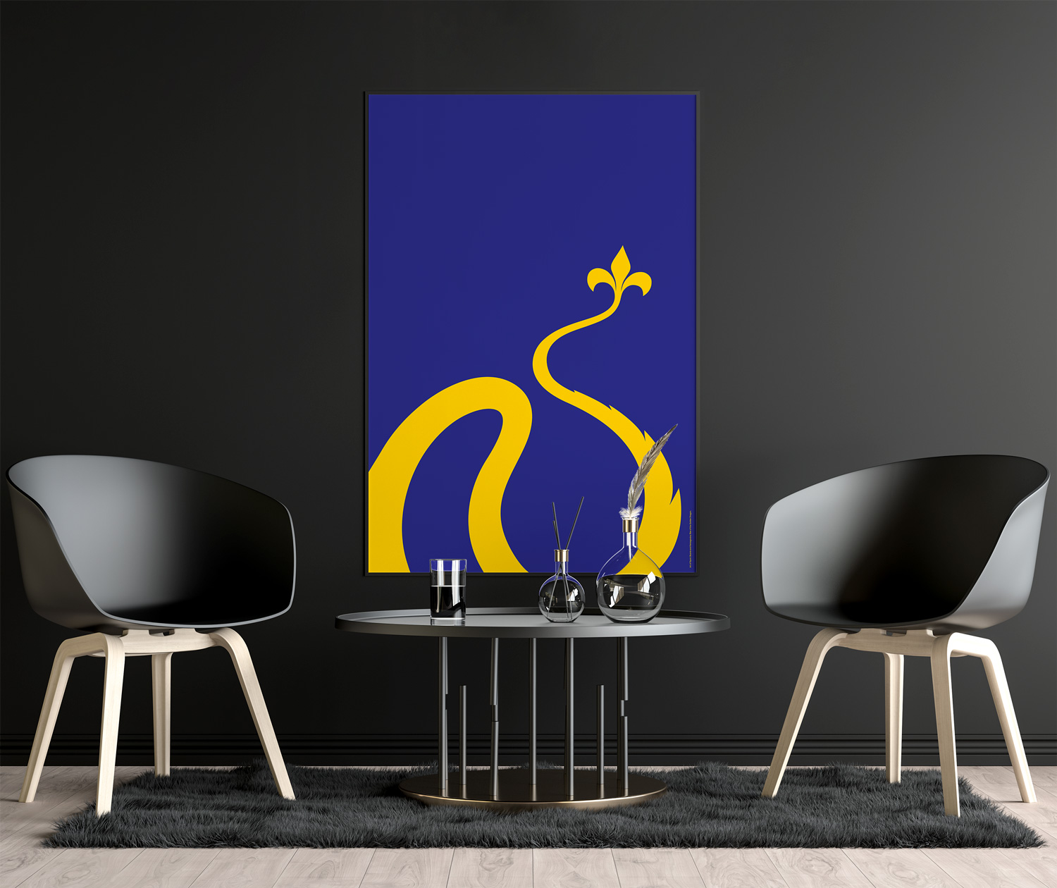 Bosnia Herzegovia | Rise of the Golden Dragon &mdash; art print preview