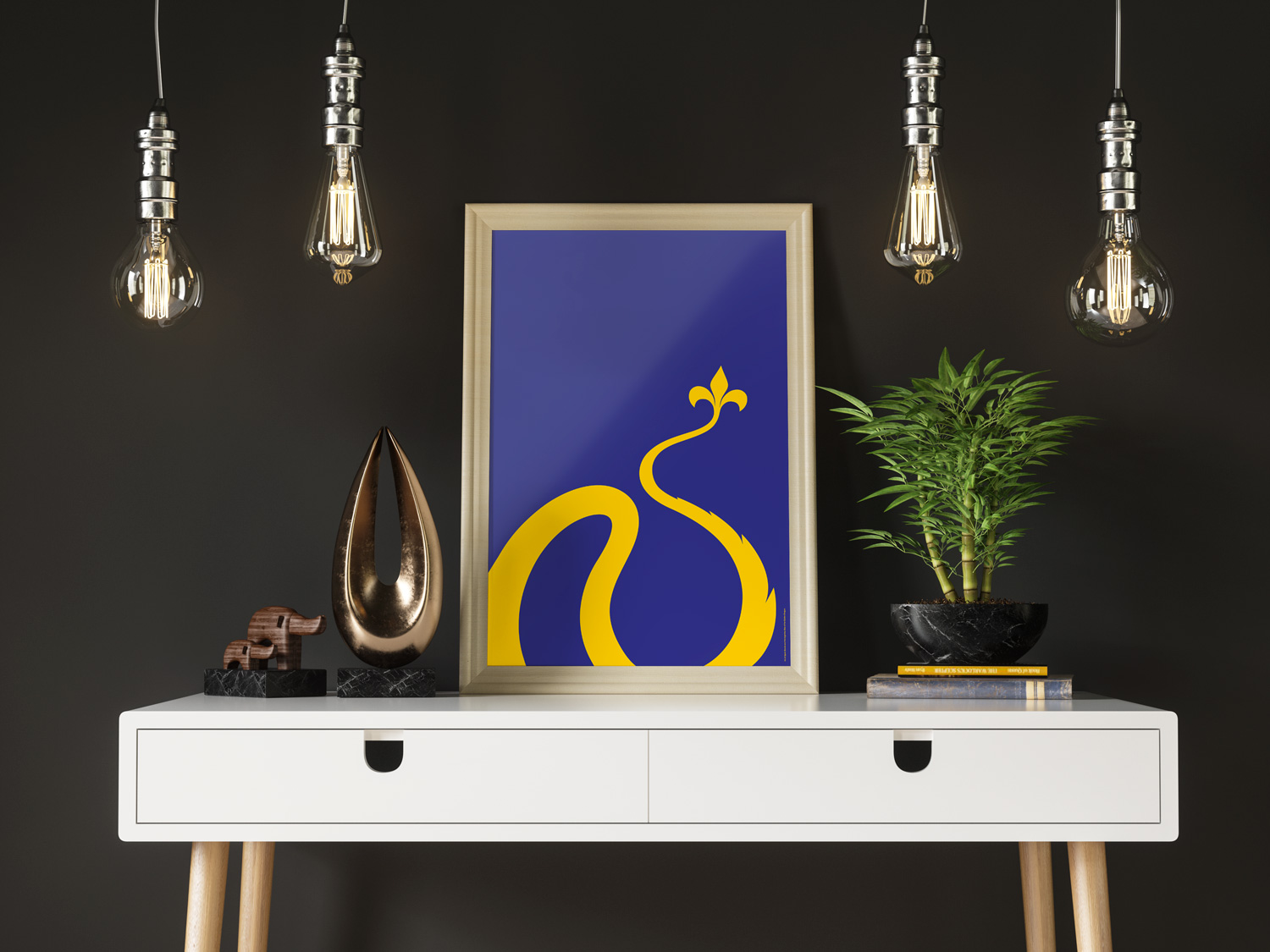 Bosnia Herzegovia | Rise of the Golden Dragon &mdash; art print preview