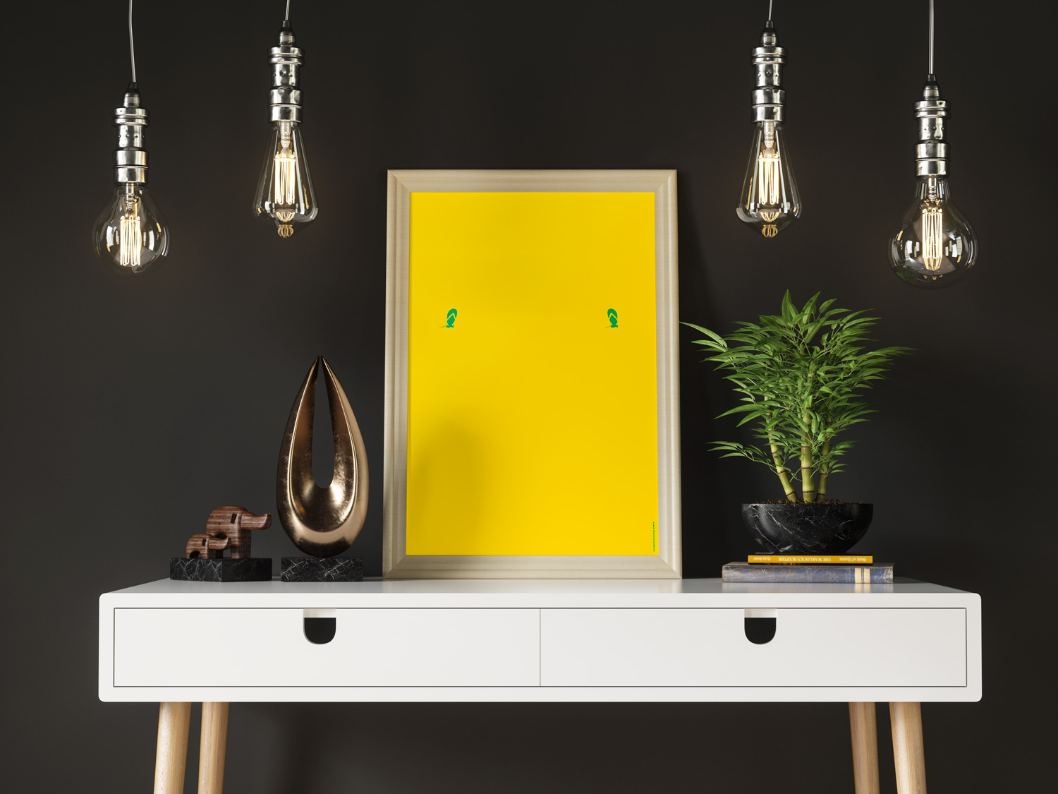 Brazil (Winners 1958, 1962, 1970, 1994, 2002) | The Beautiful Game by Art of Sport &mdash; art print preview