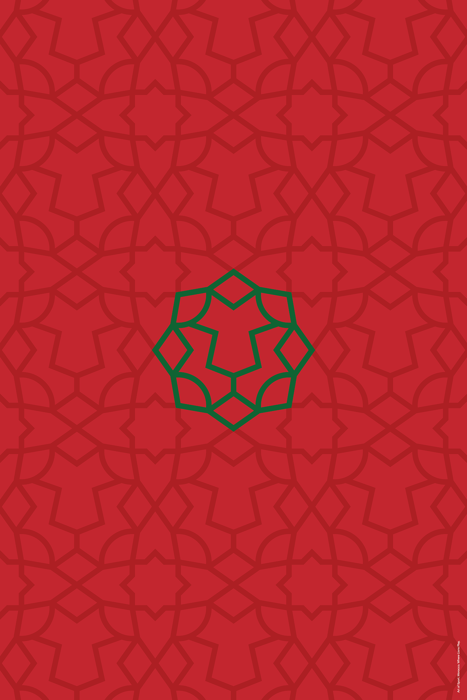 Morocco | Where Lions Play by Art of Sport &mdash; art print preview