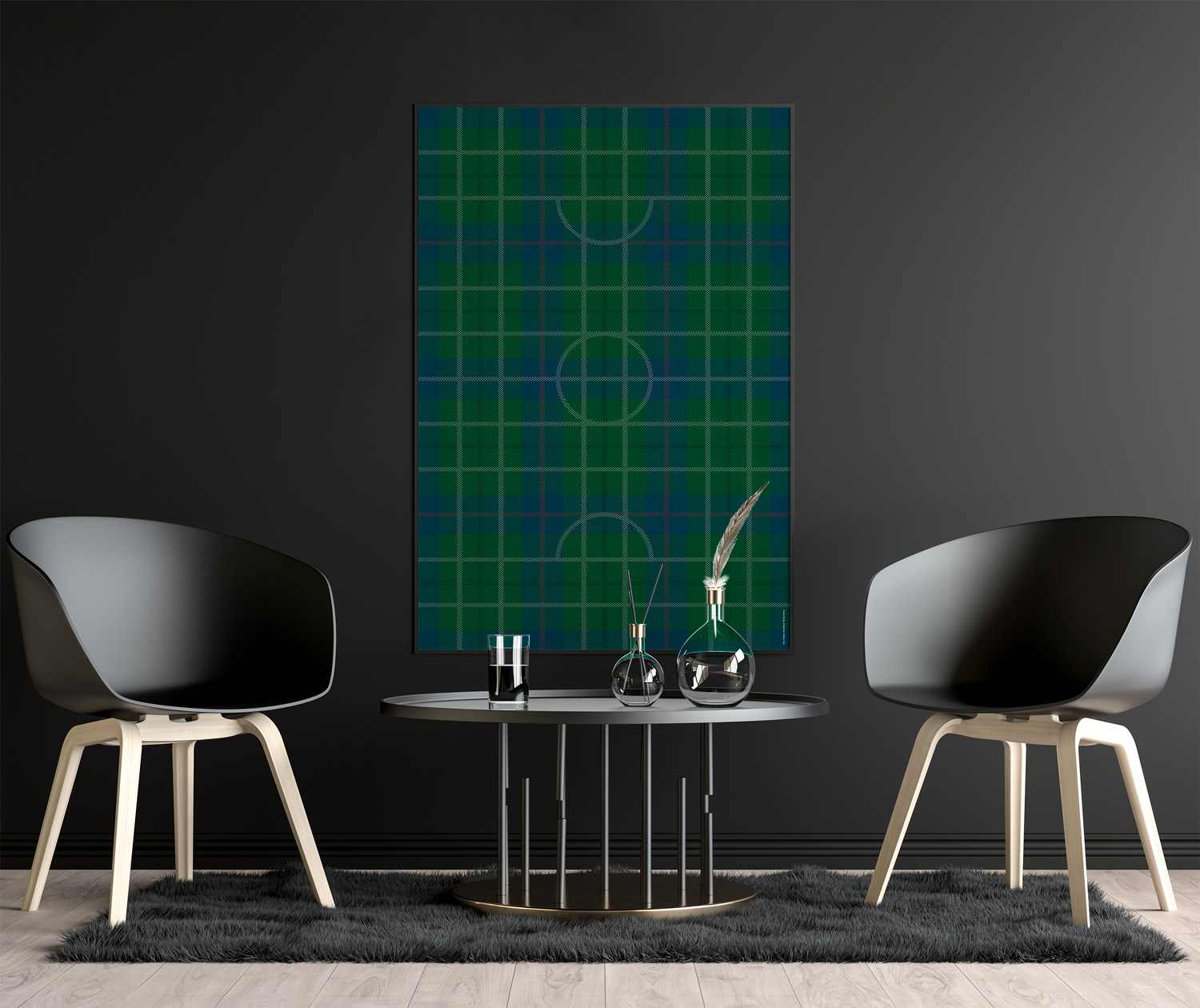 Scotland | The Tartan Army by Art of Sport &mdash; art print preview
