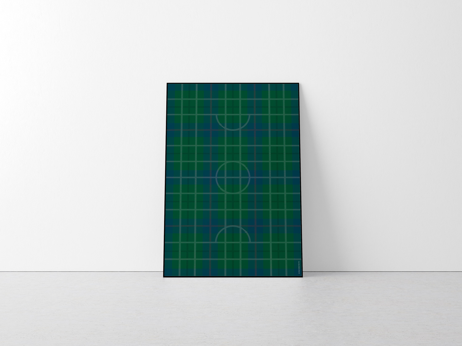 Scotland | The Tartan Army by Art of Sport &mdash; art print preview