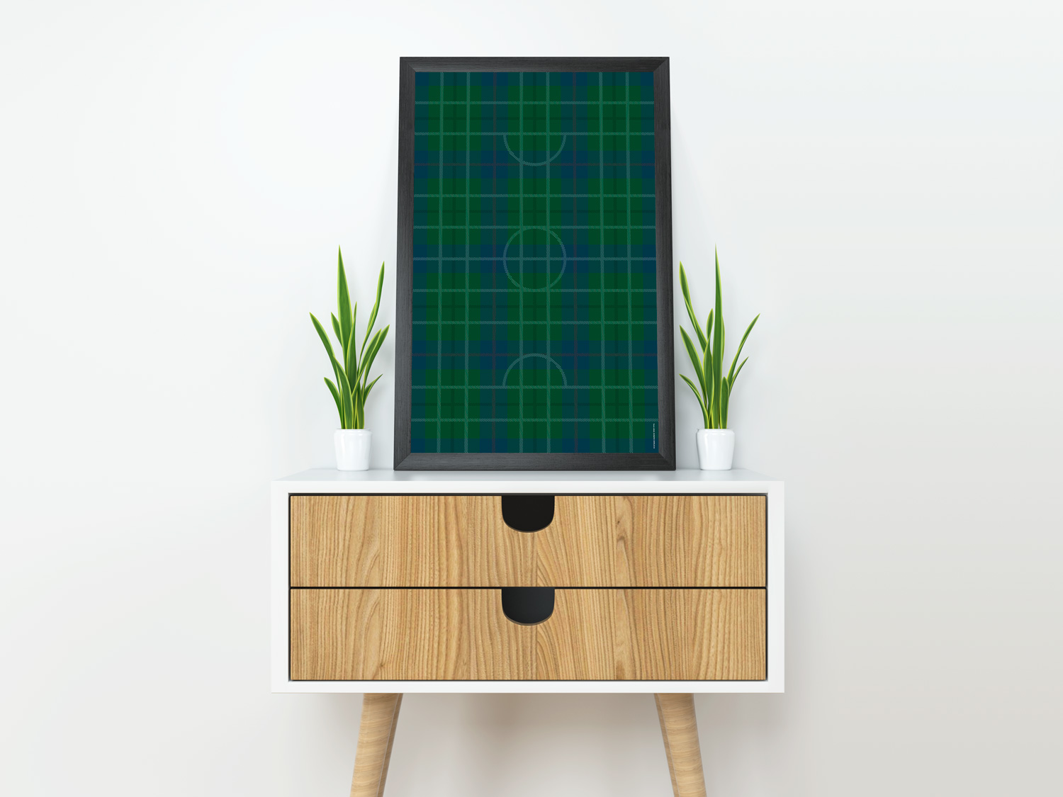 Scotland | The Tartan Army by Art of Sport &mdash; art print preview