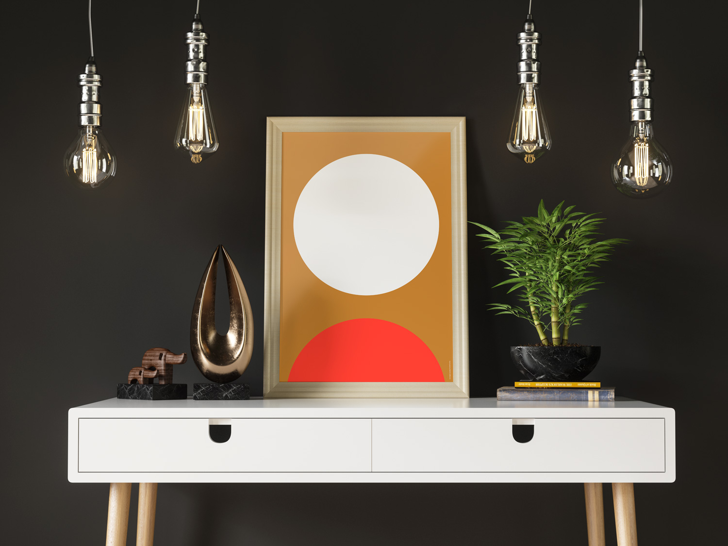 Australia | Football Country by Garbett Design &mdash; art print preview