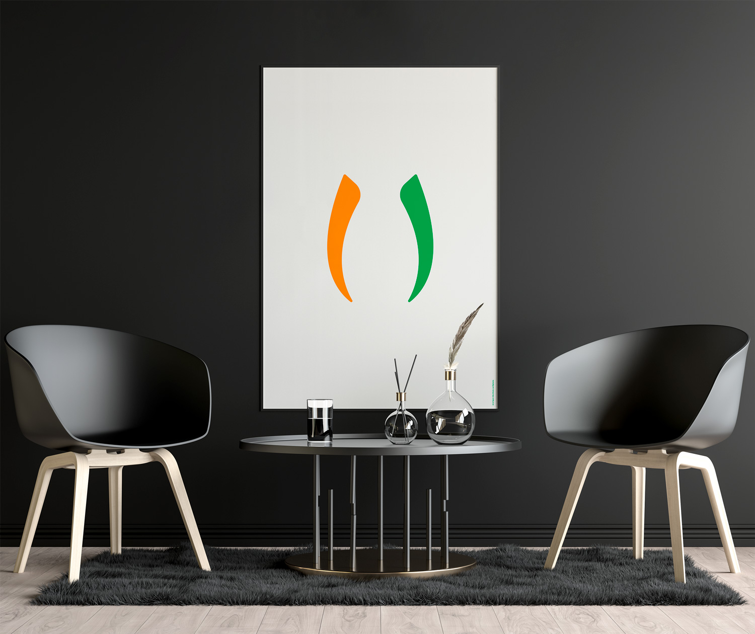 Côte d'Ivoire | The Ivory Coast by Art of Sport &mdash; art print preview