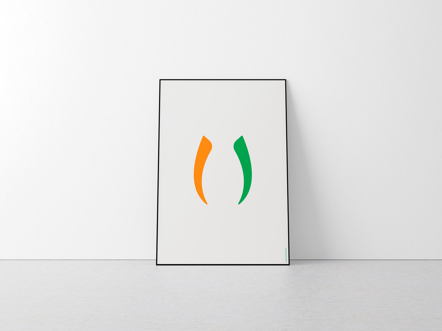 Côte d'Ivoire | The Ivory Coast by Art of Sport &mdash; art print preview