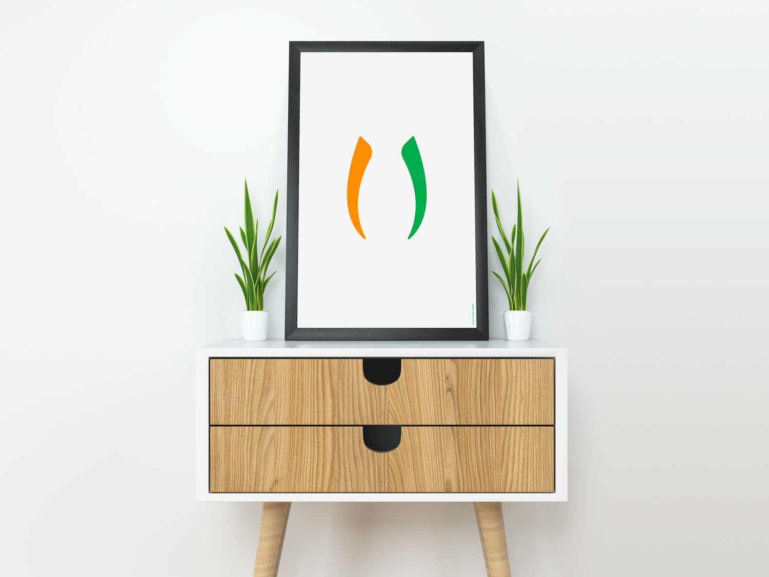 Côte d'Ivoire | The Ivory Coast by Art of Sport &mdash; art print preview