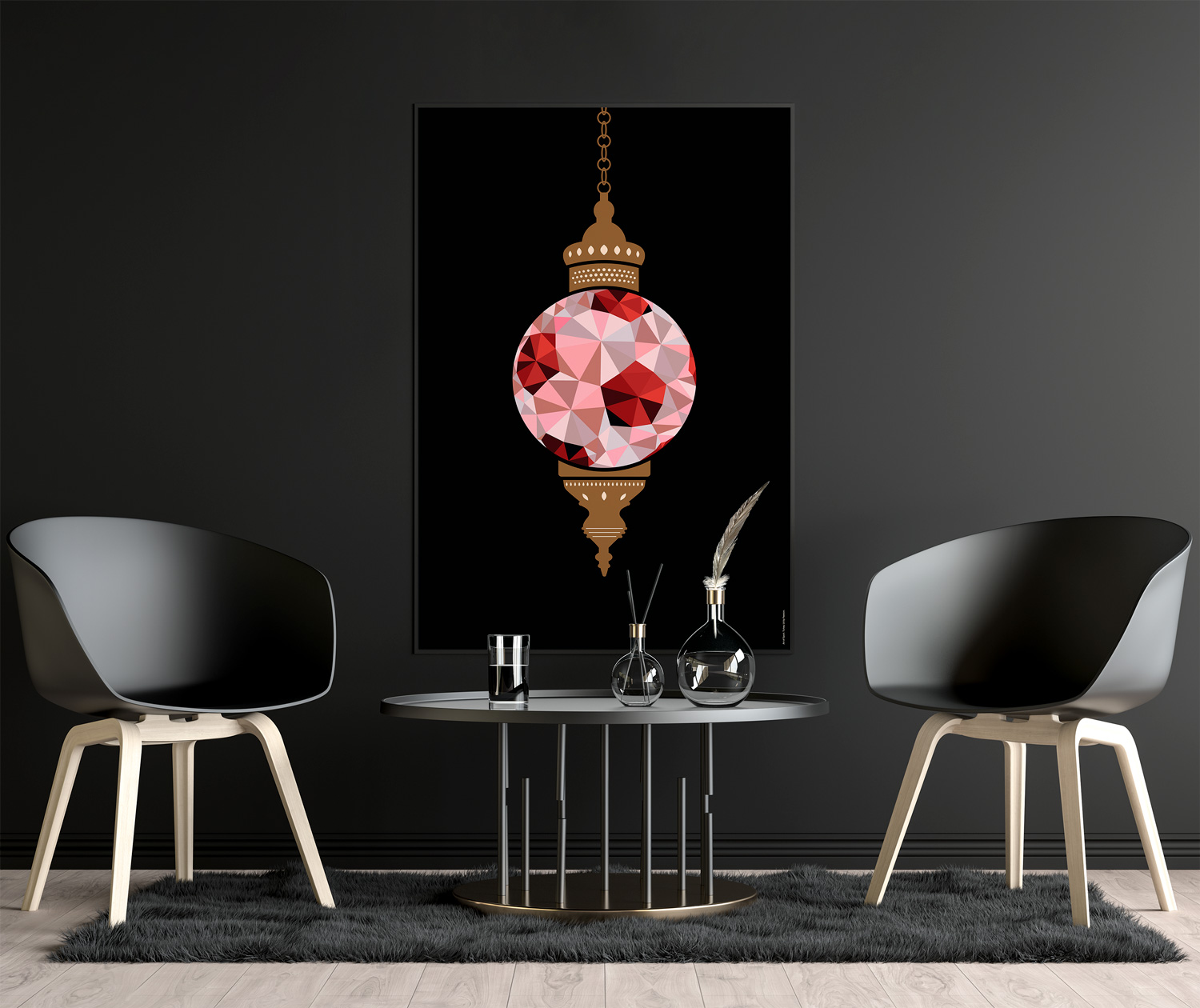 Turkey | Lit by Passion by Art of Sport &mdash; art print preview