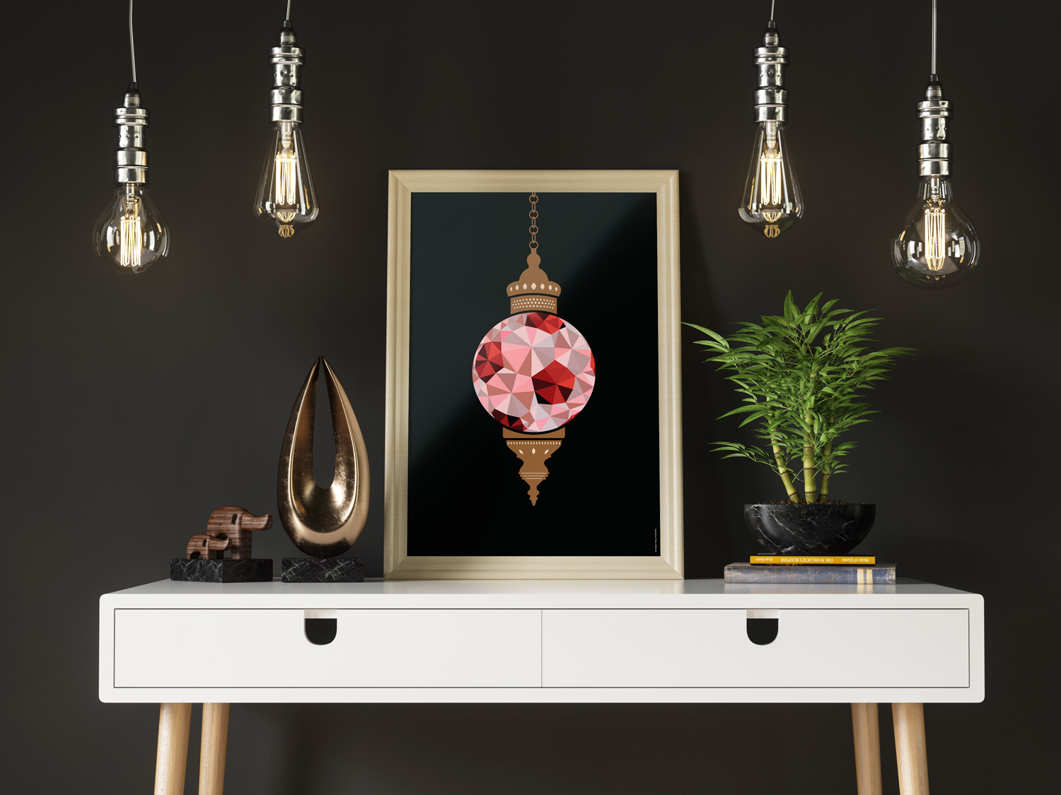 Turkey | Lit by Passion by Art of Sport &mdash; art print preview